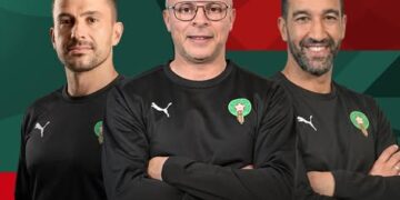 طاقم تدريب المنتخب المغربي