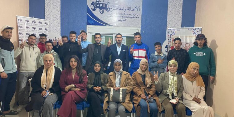 من نشاط منظمة شباب"البام"بتاونات