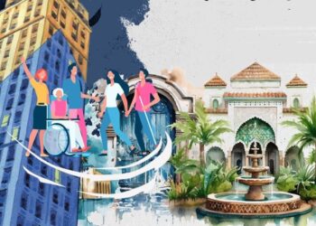 الصورة ..ملصق الأسبوع الثقافي للمغرب في فرنسا