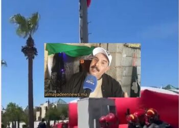 بالفيديو على”الميادين” : المحتج متسلق عمود ساحة عمالة مولاي يعقوب يفند رواية”الإتجار في براكته”ويتشبث بحقه في إعادة الإيواء