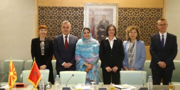 الصورة.. مجموعة الصداقة البرلمانية المغربية - المقدونية