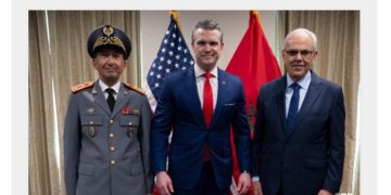 وزير الحرب الامريكي يستقبل في واشنطن وفدا عسكريا مغربيا