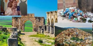 “روبورتاجات الميادين”(مثير) :  مدينة زرهون(وليلي).. المهد الأبرز للحضارة الرومانية غارقة في الأزبال بدون شركة للنظافة ((فيديو))