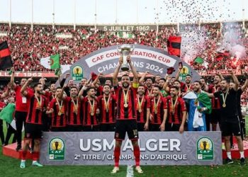 إتحاد العاصمة الجزائري يتوج بكأس الكونفدرالية الإفريقية على حساب نادي الزمالك المصري