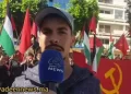 هكذا  بصم الطلبة على مشاركتهم في مسيرات نقابات العمال بفاس (فيديو)