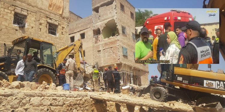 فاجعة فاس الجديدة : الوكيل العام  يفتح بحثا قضائيا .. ومسؤول الإسكان يربط الحادث”بظاهرة البناء العشوائي”