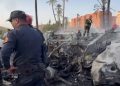 تفاصيل الحريق المهول بمراكش.. أتى على 39 سيارة و أشجار النخيل