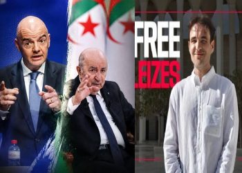 عشية انطلاق المونديال: إيفانتينو يُحرج الجزائر.. طالب بالإفراج عن كريستوف غليز ” الصحفي الرياضي المعتقل لديها