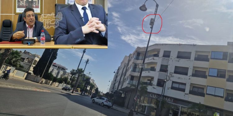 مثير.. جماعة فاس (SCOOP) : مسؤول يُثبت كاميرات مراقبة بالشارع العام ويربطها بمكتبه الوظيفي!؟