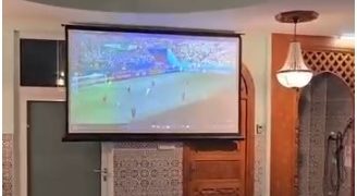 بالفيديو: وزارة الأوقاف والشؤون الاسلامية في قلب فضيحة مقابلة المغرب وفرنسا منقولة على تلفاز مسجد بألمانيا