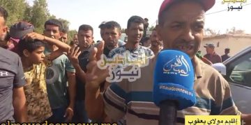 بالفيديو.. مولاي يعقوب..إصابة طفل في حادث سير يُشعل احتجاجات بجماعة لعجاجرة