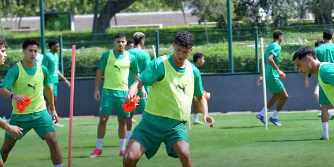 المنتخب المغربي الأولمبي - الميادين نيوز المنتخب المغربي الأولمبي