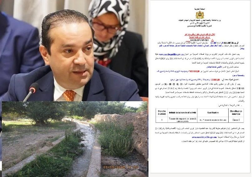 محمد شوكي وتسريب إنجاز ساقية حكومية
