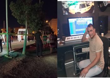 الصورة مركبة..فنان الراي المشتبه به في جريمة وجدة ضحيتها امرأة