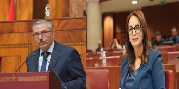 الصورة مركبة - الميادين نيوز الاستقلال يختار ابنة بني ملال مديحة خيير رئيسة للفريق الاستقلالي بمجلس النواب.. خلفا لعلال العمراوي فشل في الحفاظ على مقعده بفاس