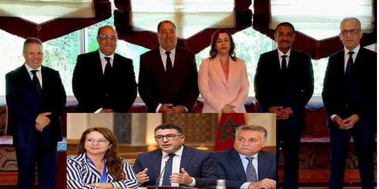 الصورة مركبة - الميادين نيوز هذه حصة رفاق اليوسفي وعلي يعتة في حكومة المنصوري.. القصر يحتفظ بنفس وجوه وزارات السيادة وافدها الجديد حسن طارق